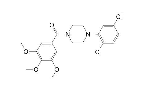 [4-(2,5-dichlorophenyl)-1-piperazinyl]-(3,4,5-trimethoxyphenyl)methanone