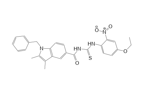N-[(1-benzyl-2,3-dimethyl-1H-indol-5-yl)carbonyl]-N'-(4-ethoxy-2-nitrophenyl)thiourea