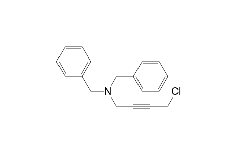 4-Chloranyl-N,N-bis(phenylmethyl)but-2-yn-1-amine