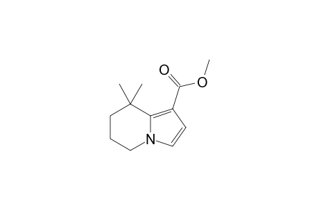 5,6,7,8-Tetrahydro-8,8-dimethyl-1-indolizinecarboxylic acid methyl ester