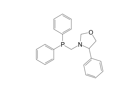 [(4-Phenyl-1,3-oxazolan-3-yl)methyl]-diphenylphosphane