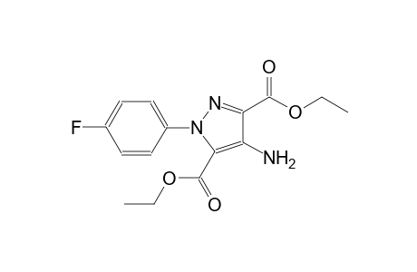 1H-pyrazole-3,5-dicarboxylic acid, 4-amino-1-(4-fluorophenyl)-, diethyl ester