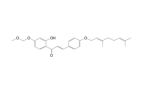 4'-( Geranyloxy)-2'-hydroxy-4-(methoxymethyoxy)-chalcone