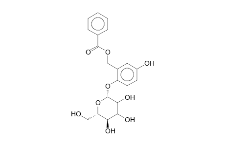 1-BENZOYLOXYMETHYL-5-HYDROXYPHENYL-B-D-GLUCOPYRANOSIDE (SALIREPOSIDE)