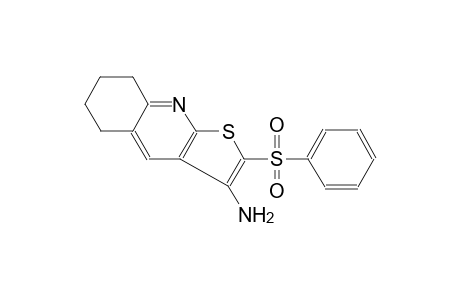 2-(Phenylsulfonyl)-5,6,7,8-tetrahydrothieno[2,3-b]quinolin-3-amine