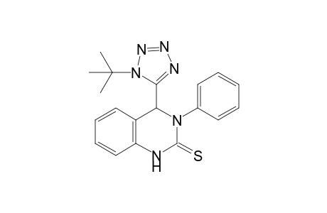 4-(1-(tert-butyl)-1H-tetrazol-5-yl)-3-phenyl-3,4-dihydroquinazoline-2(1H)-thione