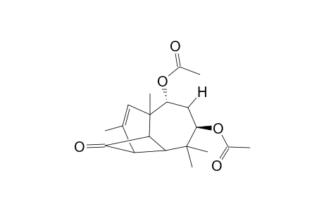 7,9-Diacetoxyvulgarone B (7,9-Diacetoxylongipin-3-en-1-one)