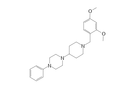 1-[1-(2,4-dimethoxybenzyl)-4-piperidinyl]-4-phenylpiperazine