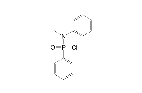 N-METHYL-N,P-DIPHENYLPHOSPHONAMIDIC-CHLORIDE