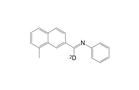 (E)-N-Phenyl-1-methyl-7-naphthaldimine-imino-D