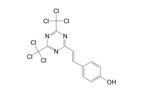 Phenol, 4-[2-[4,6-bis(trichloromethyl)-1,3,5-triazin-2-yl]ethenyl]-