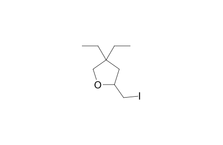 4,4-Diethyl-2-(iodomethyl)tetrahydrofuran