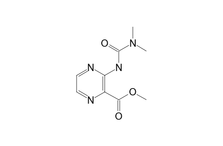 3-(dimethylcarbamoylamino)pyrazinic acid methyl ester