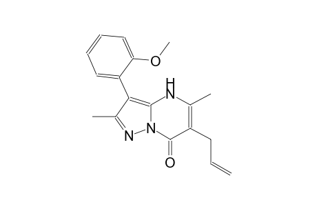 pyrazolo[1,5-a]pyrimidin-7(4H)-one, 3-(2-methoxyphenyl)-2,5-dimethyl-6-(2-propenyl)-