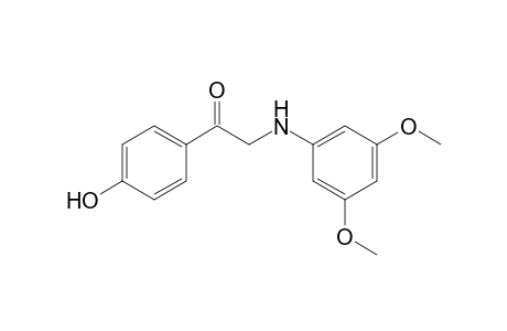 2-(3,5-dimethoxyanilino)-1-(4-hydroxyphenyl)ethanone