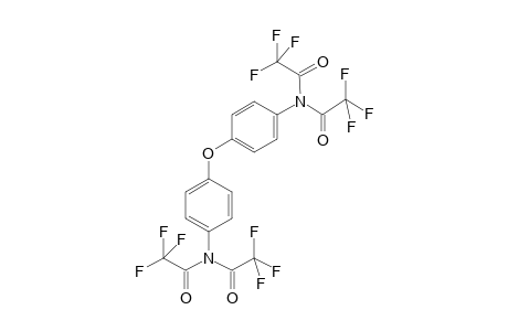 4-(4-Aminophenoxy)aniline, N,N,N',N'-tetrakis(trifluoroacetyl)-