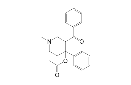 (4-Hydroxy-1-methyl-4-phenyl-3-piperidinyl)(phenyl)methanone, ac derivative