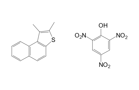 1,2-dimethylnaphtho[2,1-b]thiophene, monopicrate
