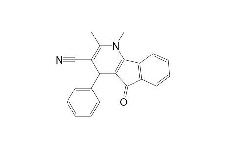 1,2-Dimethyl-3-cyano-4-phenyl-5-oxo-4,5-dihydroindeno[1,2-b]pyridine