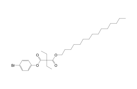 Diethylmalonic acid, 4-bromophenyl pentadecyl ester