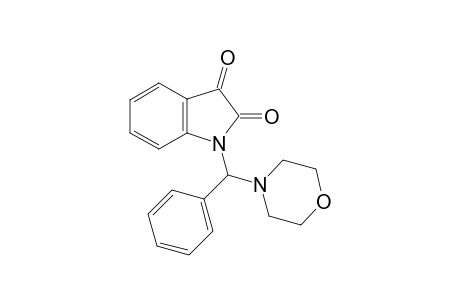 1-(Morpholin-4-ylbenzyl)indolin-2,3-dione