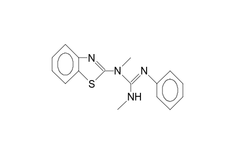 1,1'-Dimethyl-1-benzothiazolyl-2-phenyl-guanidine