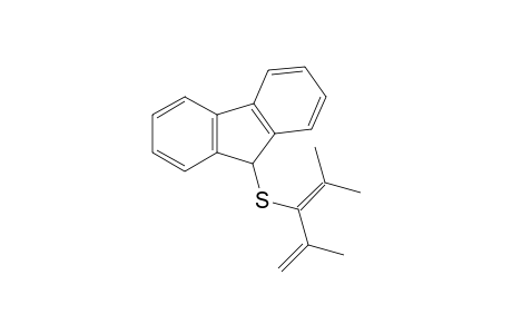 3-[Fluorenyl-(9)-mercapto]-2,4-dimethyl-1,3-pentadiene