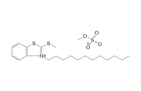 3-dodecyl-2-(methylsulfanyl)-1,3-benzothiazol-3-ium methyl sulfate