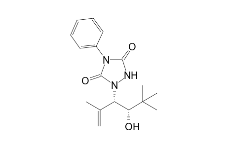 1-[(1S)-1-[(1S)-1-hydroxy-2,2-dimethyl-propyl]-2-methyl-allyl]-4-phenyl-urazole