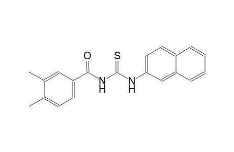 N-(3,4-dimethylbenzoyl)-N'-(2-naphthyl)thiourea