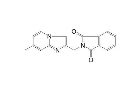 1H-isoindole-1,3(2H)-dione, 2-[(7-methylimidazo[1,2-a]pyridin-2-yl)methyl]-