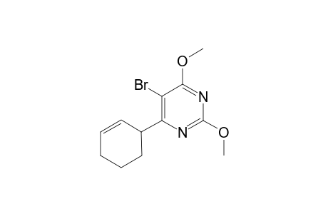5-Bromo-4-(cyclohex-2-en-1-yl)-2,6-dimethoxypyrimidine