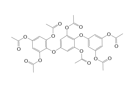 1,3,5-Benzenetriol, 2-[3,5-bis(acetyloxy)-4-[3,5-bis(acetyloxy)phenoxy]phenoxy]-, triacetate