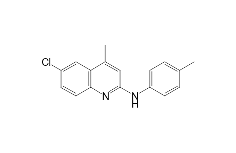 6-Chloro-4-methyl-2-(4'-methyl-phenylamino)quinoline