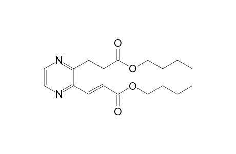 (E)-Butyl 3-(3-(3-butoxy-3-oxopropyl)pyrazin-2-yl)acrylate