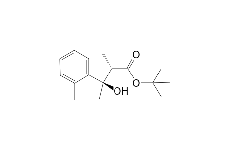Anti-tert-butyl 3-hydroxy-2-methyl-3-(2-methylphenyl)butanoate