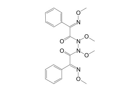 N,N'-Dimethoxy-N,N'-bi[.alpha.-(methoxime)benzyl)carbonyl]hydrazine