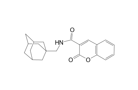 2H-Chromene-3-carboxamide, 2-oxo-N-(adamantan-1-yl)methyl-