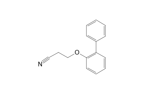 3-(2-phenylphenoxy)propionitrile