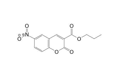 Propyl 6-nitro-2-oxo-2H-chromene-3-carboxylate
