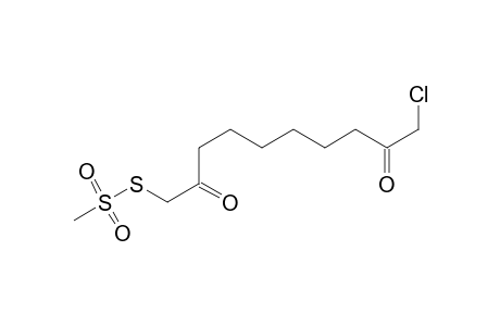 S-(10-Chloro-2,9-dioxodecyl)methanesulphonothioate