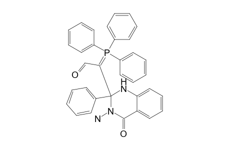 (3-AMINO-4-OXO-2-PHENYL-1,2,3,4-TETRAHYDROQUINAZOLIN-2-YL)-(TRIPHENYLPHOSPHORANYLIDENE)-ACETALDEHYDE