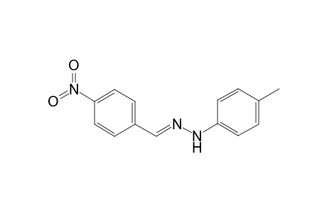4-Nitrobenzaldehyde (4-methylphenyl)hydrazone