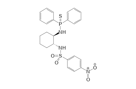 (1R,2R)-(-)-N-diphenylthiophosphoryl-N'-4-nitrobenzenesulfonamidecyclohexane-1,2-diamine