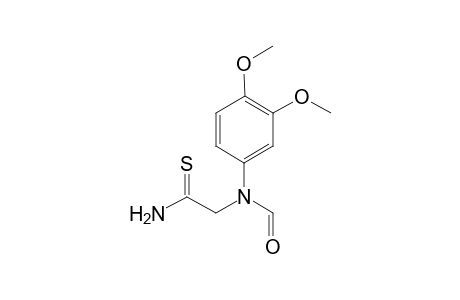 N-(2-amino-2-sulfanylideneethyl)-N-(3,4-dimethoxyphenyl)formamide