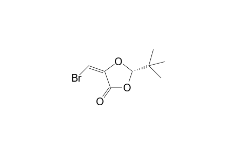 (2S)-5-Bromomethylene-2-tert-butyl-1,3-dioxolan-4-one