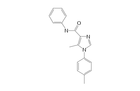 5-Methyl-1-(4-methylphenyl)-N-phenylimidazole-4-carboxamide