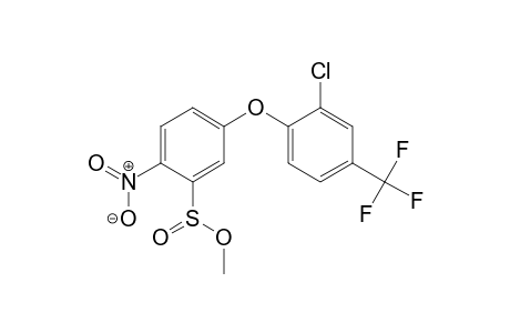 Benzenesulfinic acid, 5-[2-chloro-4-(trifluoromethyl)phenoxy]-2-nitro-, methyl ester