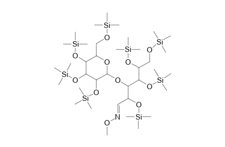 Leucrose methoxime, octa-TMS, isomer 1