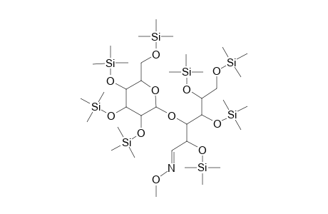 Leucrose methoxime, octa-TMS, isomer 1